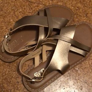 Gold Brash Sandals